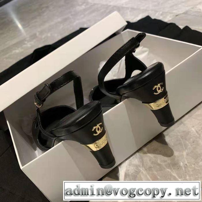 2色可選 CH秋トレンドの新定番  CH 気になる2019年秋のファッション ハイヒール  今から取り入れられるトレンド