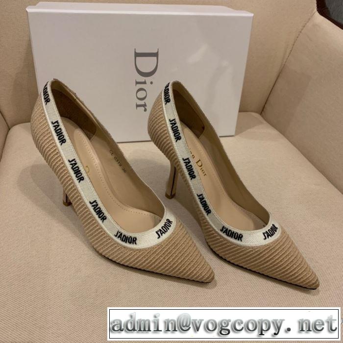 ディオール 多色可選 支持率が高い秋冬最新作 DIOR 今季トレンド抜け感新品 パンプス  2019-20秋冬取り入れやすい