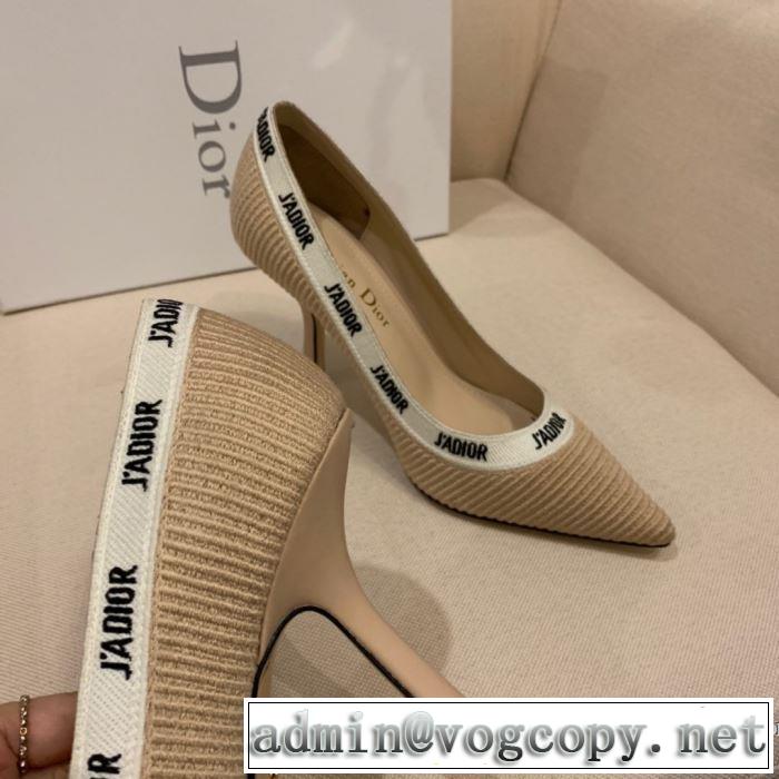 ディオール 多色可選 支持率が高い秋冬最新作 DIOR 今季トレンド抜け感新品 パンプス  2019-20秋冬取り入れやすい