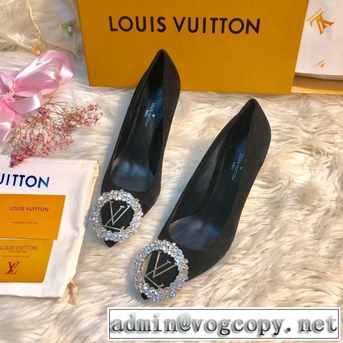 3色可選 サイズのよさを感じる新作 ルイ ヴィトン 2019秋冬トレンド押さえておきたい LOUIS VUITTON 秋にこれがはやりそう ハイヒール