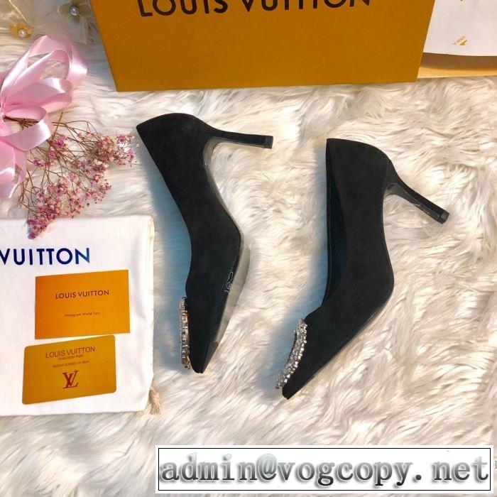 3色可選 サイズのよさを感じる新作 ルイ ヴィトン 2019秋冬トレンド押さえておきたい LOUIS VUITTON 秋にこれがはやりそう ハイヒール