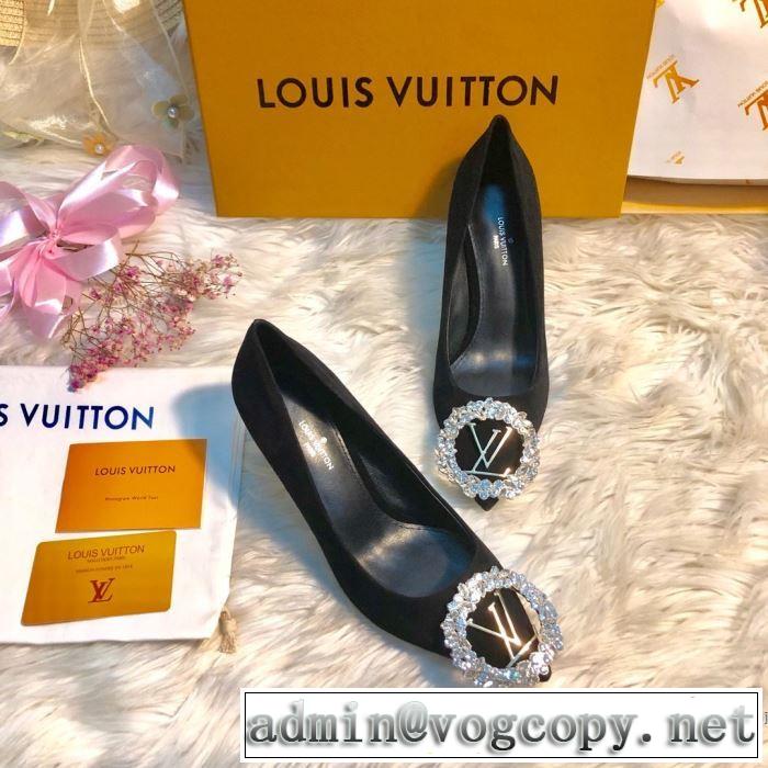 3色可選 サイズのよさを感じる新作 ルイ ヴィトン 2019秋冬トレンド押さえておきたい LOUIS VUITTON 秋にこれがはやりそう ハイヒール