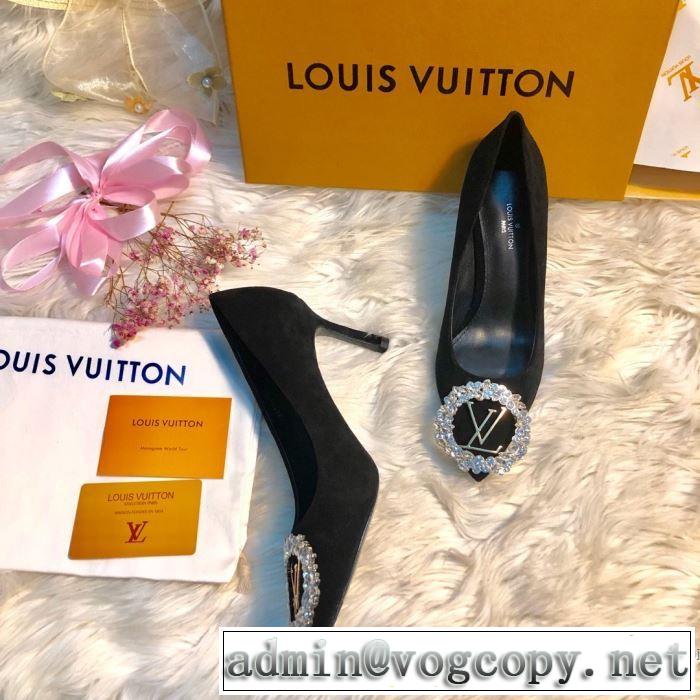 3色可選 サイズのよさを感じる新作 ルイ ヴィトン 2019秋冬トレンド押さえておきたい LOUIS VUITTON 秋にこれがはやりそう ハイヒール