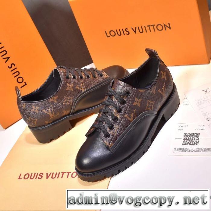 LOUIS VUITTON 2色可選 とにかく完璧ブランド新作 ルイ ヴィトン 大胆なチェックの人気トレンド  ハイヒール 秋服コーデ2019年版