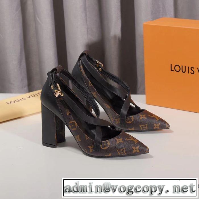 2色可選 ハイヒール 今年注目な新品セール ルイ ヴィトン秋冬とれんど新品目立ち  LOUIS VUITTON 2019秋冬最重要アイテム
