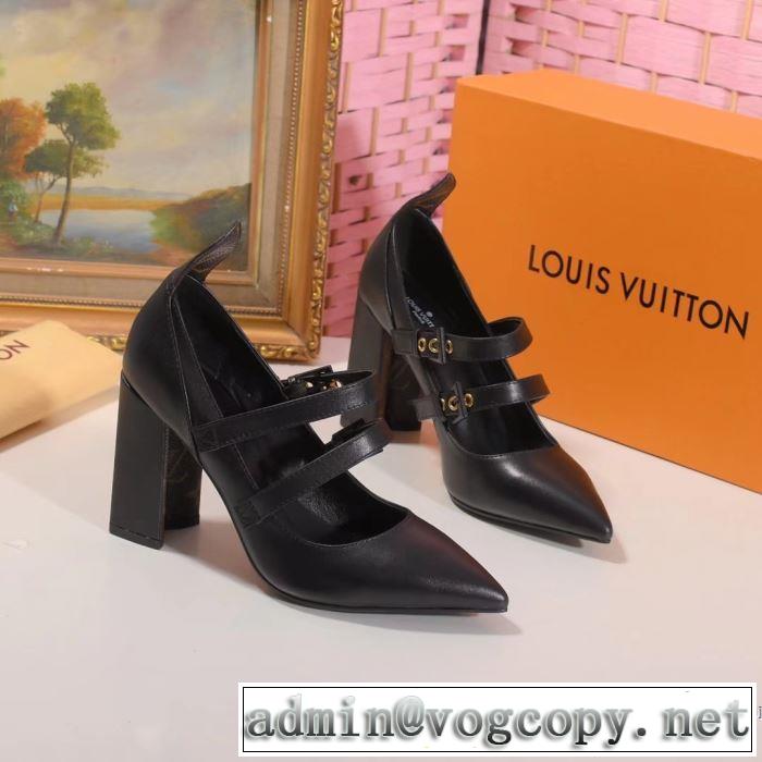 ファッション上級者向け 多色可選 ルイ ヴィトン 2019秋冬トレンドデザイン LOUIS VUITTON 人気の秋冬新作再登場 ハイヒール