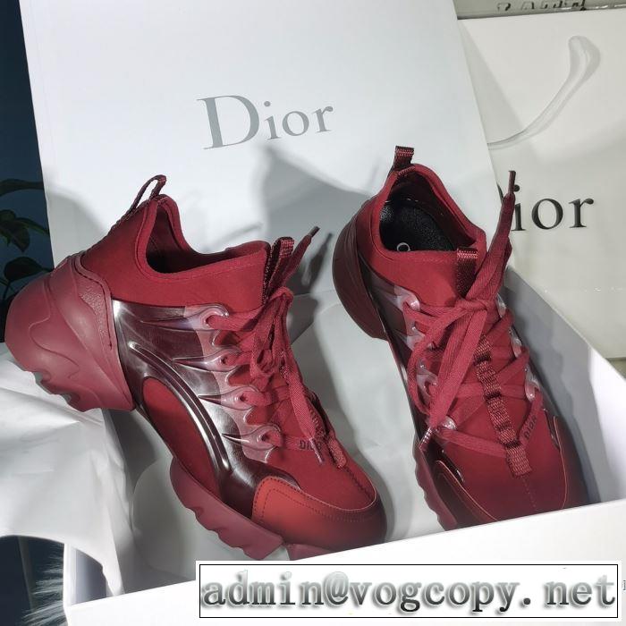 3色可選 ランニングシューズ 着心地もなめらかで快適 ディオール2019トレンドカラー秋冬セール  DIOR とにかく完璧ブランド新作