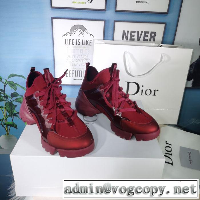 3色可選 ランニングシューズ 着心地もなめらかで快適 ディオール2019トレンドカラー秋冬セール  DIOR とにかく完璧ブランド新作