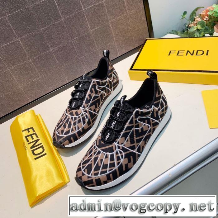 3色可選 ランニングシューズ さわやかに新品おすすめ フェンディ2019秋冬トレンドアイテム  FENDI  今年注目な新品セール