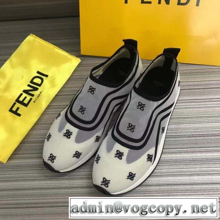 フェンディ秋冬とれんど新品目立ち 3色可選  FENDI 2019秋冬最重要アイテム ランニングシューズ ファッション上級者向け