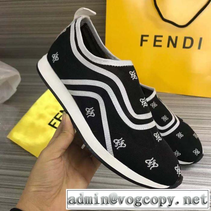 フェンディ秋冬とれんど新品目立ち 3色可選  FENDI 2019秋冬最重要アイテム ランニングシューズ ファッション上級者向け