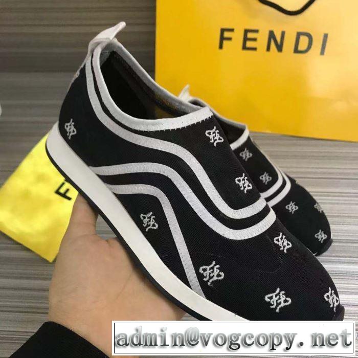 フェンディ秋冬とれんど新品目立ち 3色可選  FENDI 2019秋冬最重要アイテム ランニングシューズ ファッション上級者向け