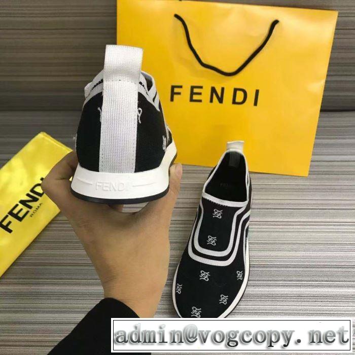 フェンディ秋冬とれんど新品目立ち 3色可選  FENDI 2019秋冬最重要アイテム ランニングシューズ ファッション上級者向け