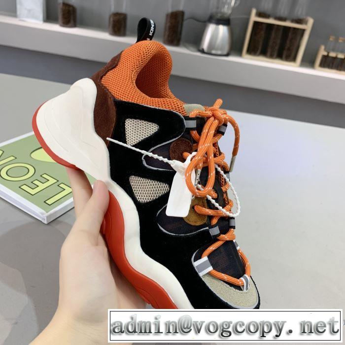 素敵続くトレンド フェンディ FENDI 3色可選 2019秋冬トレンドデザイン ランニングシューズ 今年注目すべき秋冬ファッション