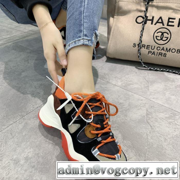 素敵続くトレンド フェンディ FENDI 3色可選 2019秋冬トレンドデザイン ランニングシューズ 今年注目すべき秋冬ファッション