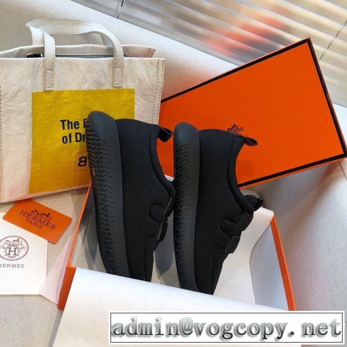 2色可選 機能性が良くブランド新品 エルメス HERMES 2019-2020秋冬のファッション ランニングシューズ 今季トレンド新作はこれ