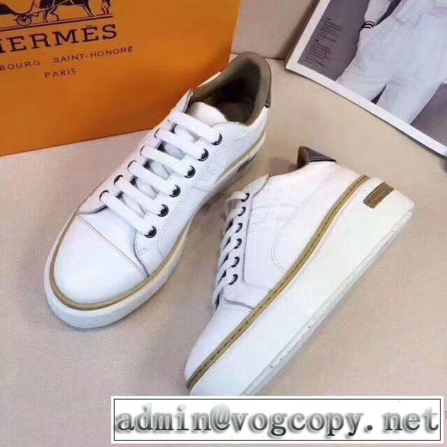 速報！2019年秋ファッショントレンド2色可選  ランニングシューズ 秋冬に大注目のカラー エルメス HERMES 秋冬もちろん主役級