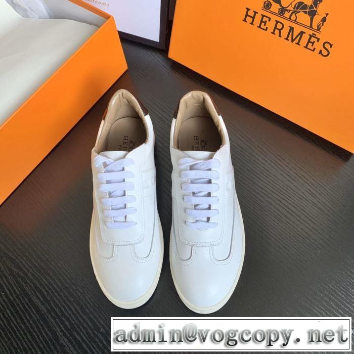 HERMES 【最新】2019年秋冬のトレンド速報 エルメス 優しいのに存在感 ランニングシューズ 毎日はちょっとイイ秋冬新品