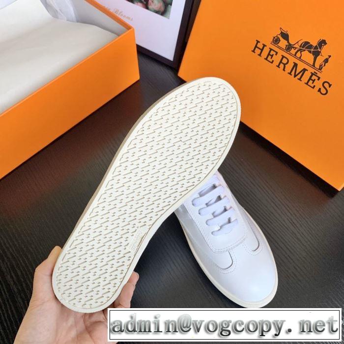 HERMES 【最新】2019年秋冬のトレンド速報 エルメス 優しいのに存在感 ランニングシューズ 毎日はちょっとイイ秋冬新品