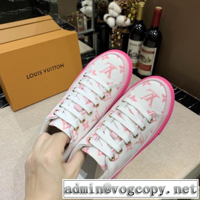 2色可選 ファッショントレンドを早速チェック ルイ ヴィトン LOUIS VUITTON2020秋冬流行ファション  ランニングシューズ 最高にCOOL秋冬新作