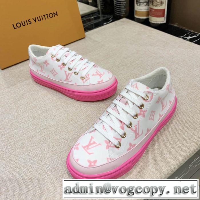 2色可選 ファッショントレンドを早速チェック ルイ ヴィトン LOUIS VUITTON2020秋冬流行ファション  ランニングシューズ 最高にCOOL秋冬新作