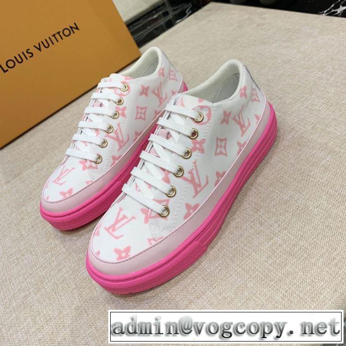 2色可選 ファッショントレンドを早速チェック ルイ ヴィトン LOUIS VUITTON2020秋冬流行ファション  ランニングシューズ 最高にCOOL秋冬新作