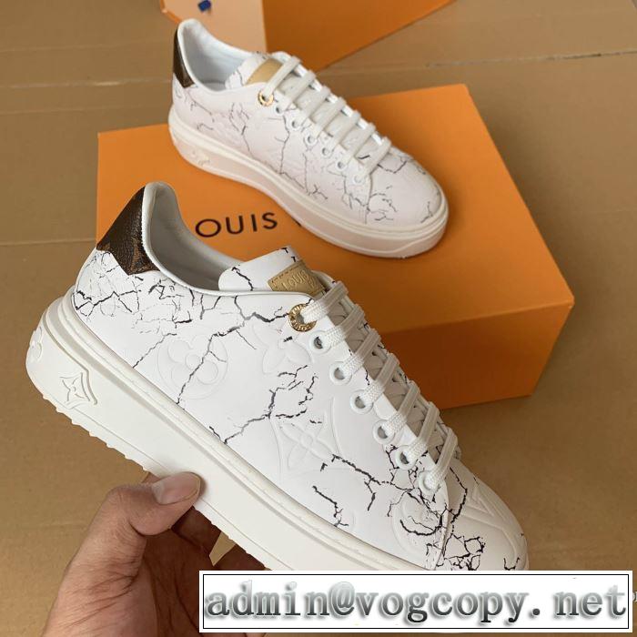 ルイ ヴィトン 秋冬から人気継続中 LOUIS VUITTON 最速2019秋冬トレンドブランド ランニングシューズ シンプルに着こなしたい