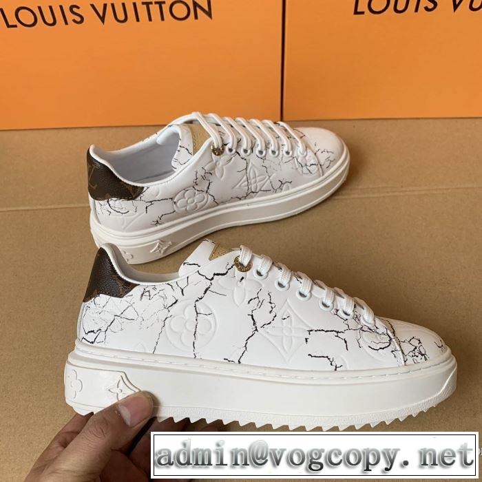 ルイ ヴィトン 秋冬から人気継続中 LOUIS VUITTON 最速2019秋冬トレンドブランド ランニングシューズ シンプルに着こなしたい