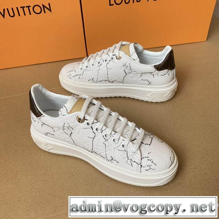 ルイ ヴィトン 秋冬から人気継続中 LOUIS VUITTON 最速2019秋冬トレンドブランド ランニングシューズ シンプルに着こなしたい