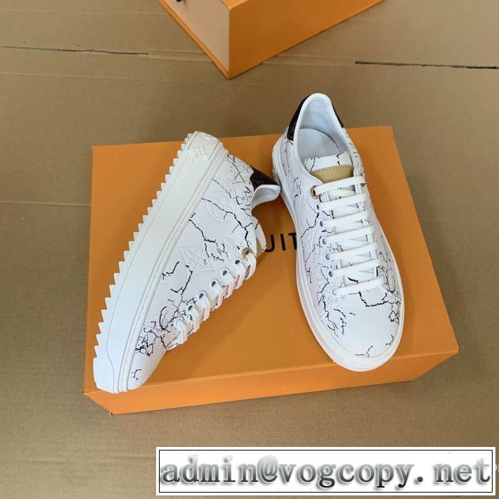 ルイ ヴィトン 秋冬から人気継続中 LOUIS VUITTON 最速2019秋冬トレンドブランド ランニングシューズ シンプルに着こなしたい