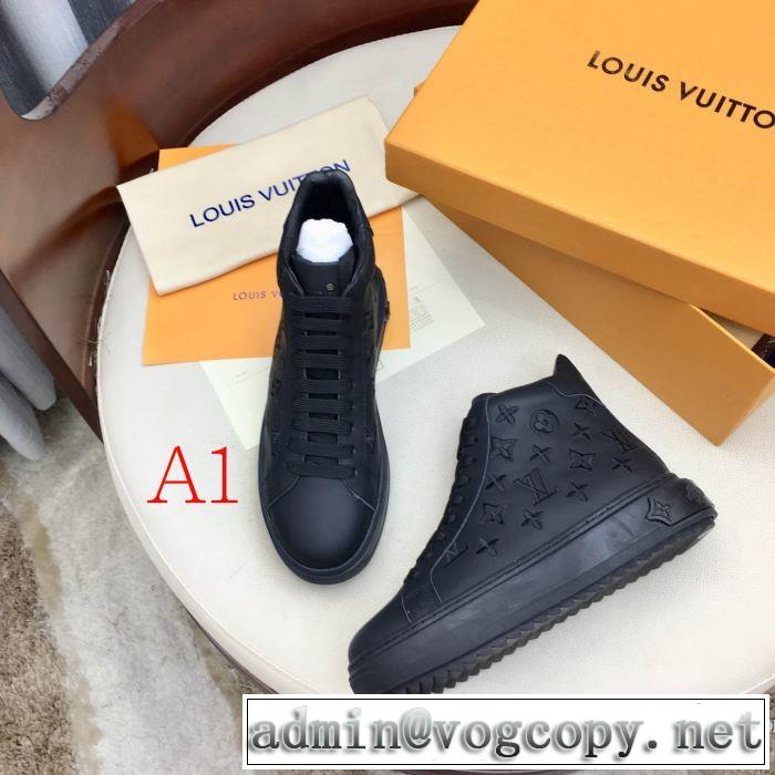 ルイ ヴィトンお洒落で秋冬注目トレンド  多色可選 LOUIS VUITTON 更にトレンドが急上昇中 ランニングシューズ 【2019秋冬】の注目トレンド