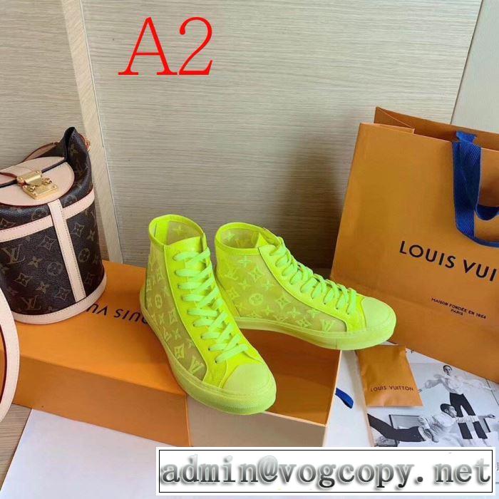 3色可選ランニングシューズ 2019-20秋冬取り入れやすい オシャレスタイルが今年流 ルイ ヴィトン LOUIS VUITTON 寒い季節トレンド上品