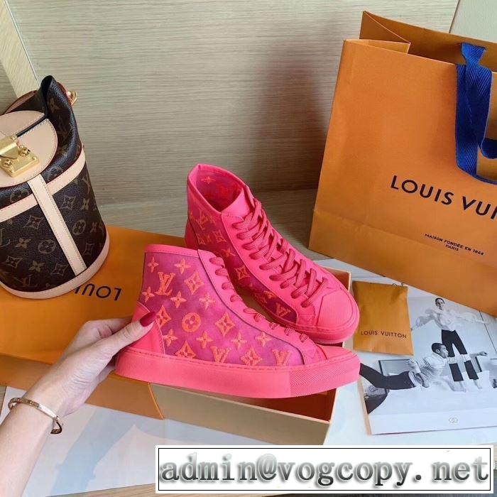 3色可選ランニングシューズ 2019-20秋冬取り入れやすい オシャレスタイルが今年流 ルイ ヴィトン LOUIS VUITTON 寒い季節トレンド上品