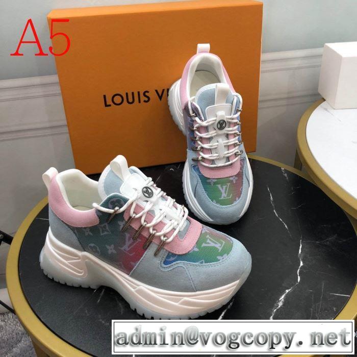 2019-2020秋冬流行色紹介 多色可選 ルイ ヴィトン LOUIS VUITTON 今年の秋冬のトレンド激安セール ランニングシューズ 秋冬流行りファション