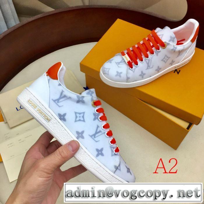 3色可選 ルイ ヴィトン 秋服コーデ2019年版 LOUIS VUITTON 大胆なチェックの人気トレンド ランニングシューズ 2019秋冬トレンドアイテム