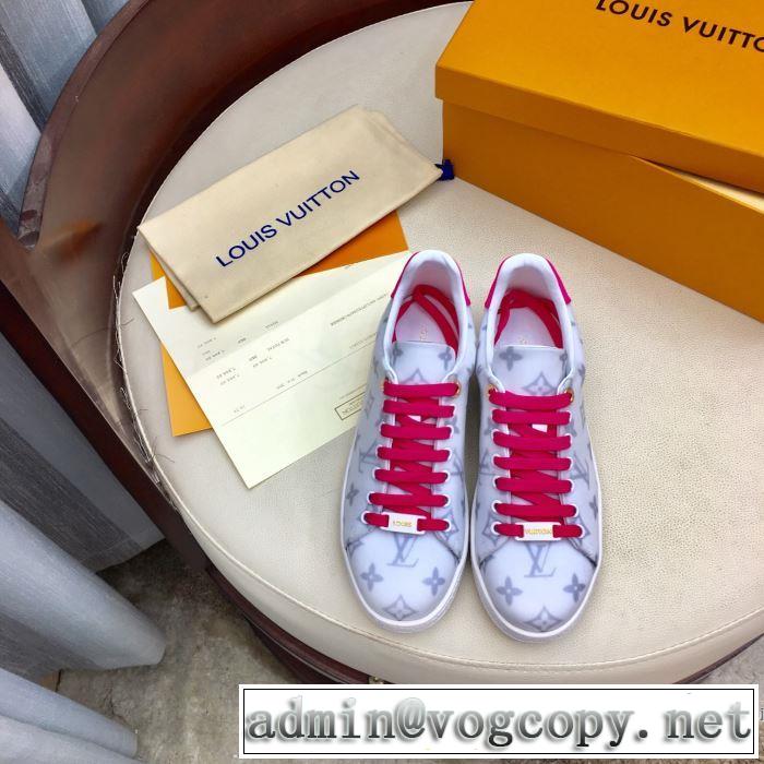 3色可選 ルイ ヴィトン 秋服コーデ2019年版 LOUIS VUITTON 大胆なチェックの人気トレンド ランニングシューズ 2019秋冬トレンドアイテム
