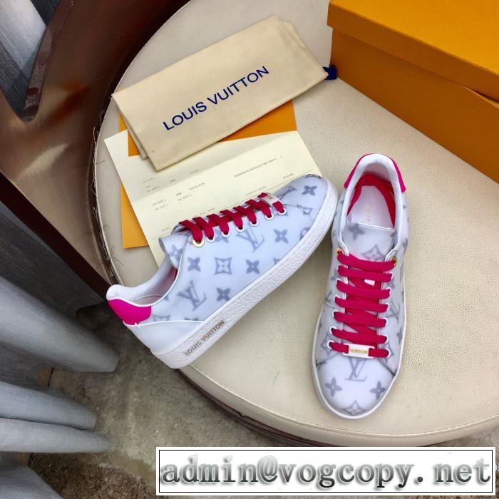 3色可選 ルイ ヴィトン 秋服コーデ2019年版 LOUIS VUITTON 大胆なチェックの人気トレンド ランニングシューズ 2019秋冬トレンドアイテム