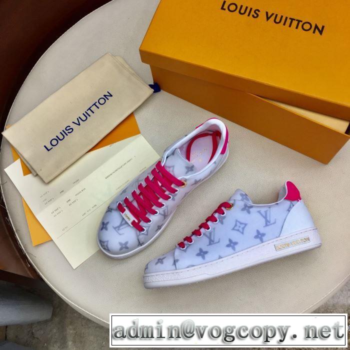 3色可選 ルイ ヴィトン 秋服コーデ2019年版 LOUIS VUITTON 大胆なチェックの人気トレンド ランニングシューズ 2019秋冬トレンドアイテム
