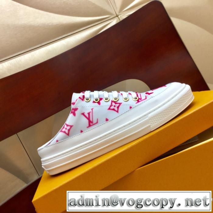 2色可選 今年注目な新品セール ルイ ヴィトン LOUIS VUITTON 2019秋冬最重要アイテム ランニングシューズ 秋冬とれんど新品目立ち