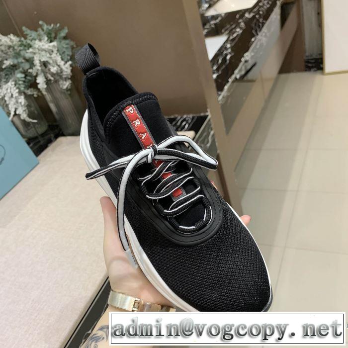 多色可選 おしゃれさんはいち早く取り プラダ PRADA 2019秋、イチオシ上品 ランニングシューズ 今シーズン注目のアイテム