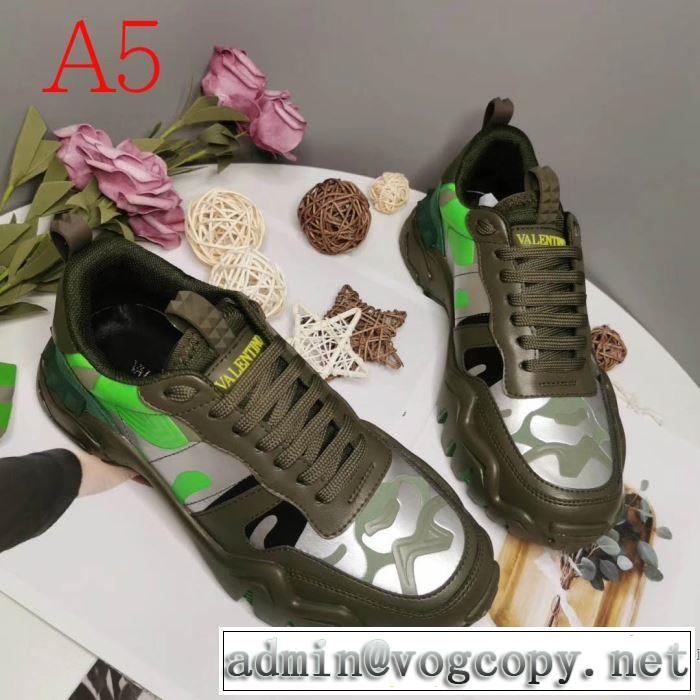 多色可選 ヴァレンティノ VALENTINO 最速2019秋冬トレンドブランド ランニングシューズ  今年らしい新しい人気色