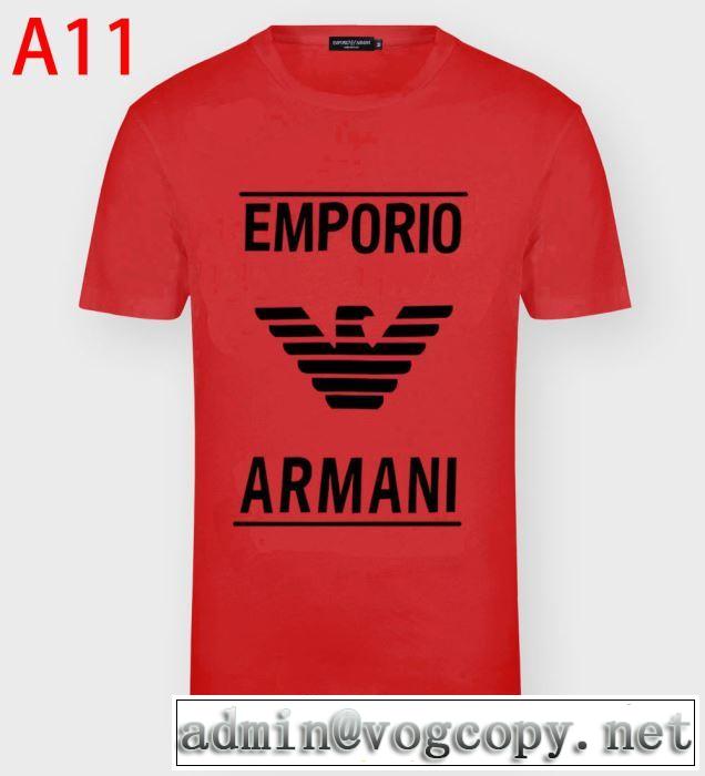 EMPORIO ARMANI アルマーニR-EA-MIX Tシャツコピー メンズ コーデ2020人気トレンド 新しいファッションの流れ 半袖 