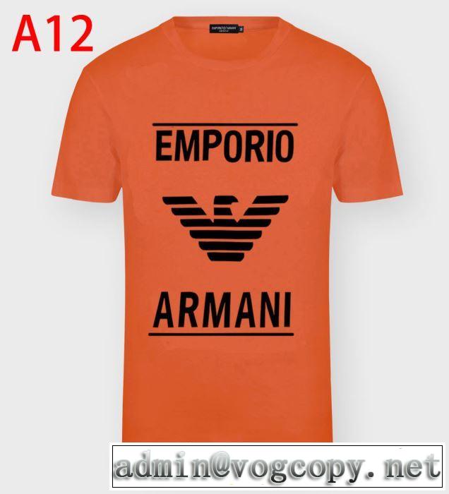 EMPORIO ARMANI アルマーニR-EA-MIX Tシャツコピー メンズ コーデ2020人気トレンド 新しいファッションの流れ 半袖 