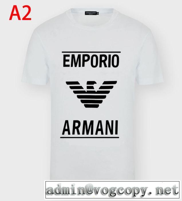 EMPORIO ARMANI アルマーニR-EA-MIX Tシャツコピー メンズ コーデ2020人気トレンド 新しいファッションの流れ 半袖 