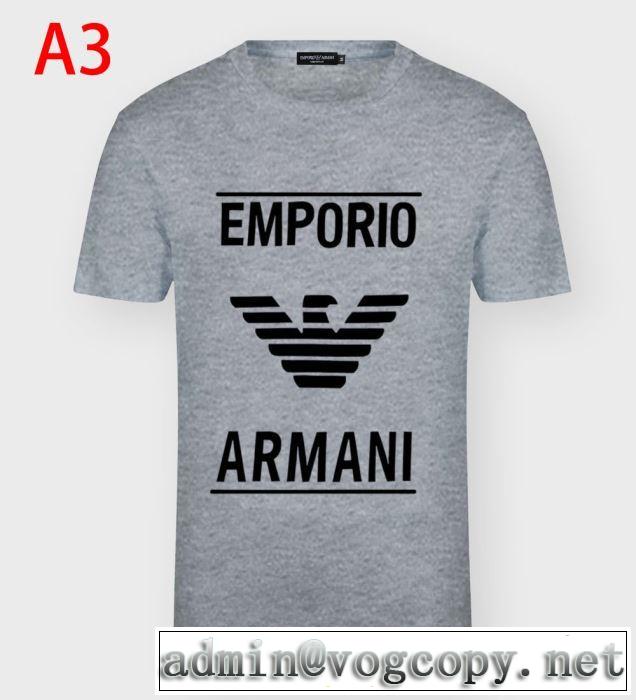 EMPORIO ARMANI アルマーニR-EA-MIX Tシャツコピー メンズ コーデ2020人気トレンド 新しいファッションの流れ 半袖 