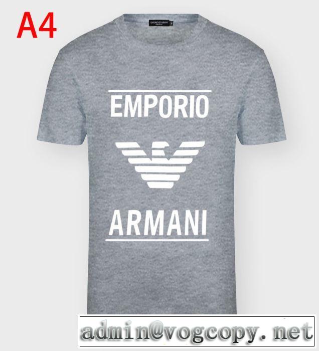 EMPORIO ARMANI アルマーニR-EA-MIX Tシャツコピー メンズ コーデ2020人気トレンド 新しいファッションの流れ 半袖 