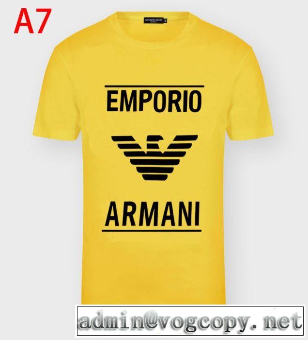 EMPORIO ARMANI アルマーニR-EA-MIX Tシャツコピー メンズ コーデ2020人気トレンド 新しいファッションの流れ 半袖 