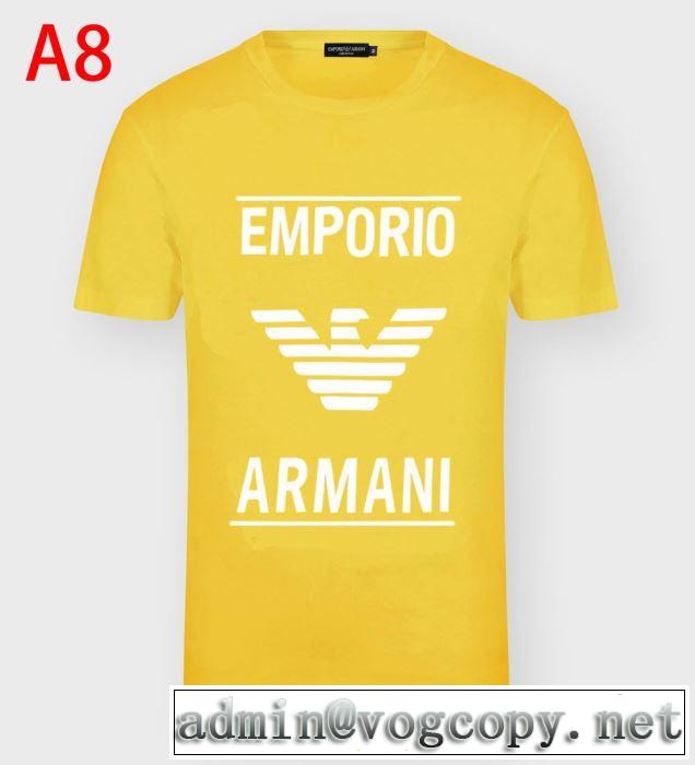 EMPORIO ARMANI アルマーニR-EA-MIX Tシャツコピー メンズ コーデ2020人気トレンド 新しいファッションの流れ 半袖 