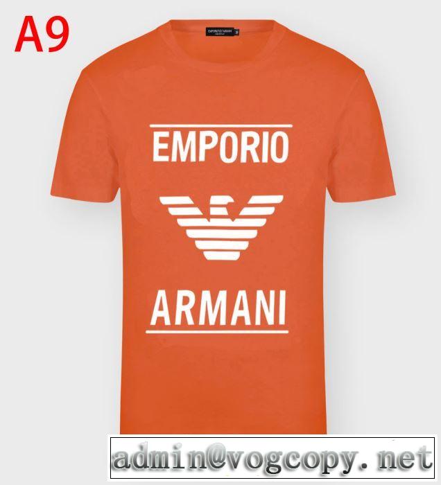 EMPORIO ARMANI アルマーニR-EA-MIX Tシャツコピー メンズ コーデ2020人気トレンド 新しいファッションの流れ 半袖 