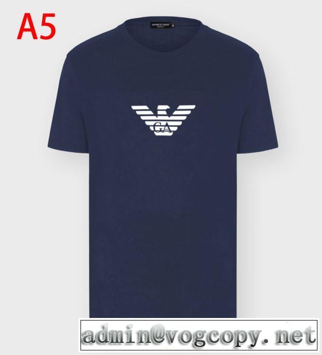 Emporio Armaniブランドｔシャツ 注目の最新アイテム 2020人気ランキングアルマーニメンズコピー半袖春夏にオススメ